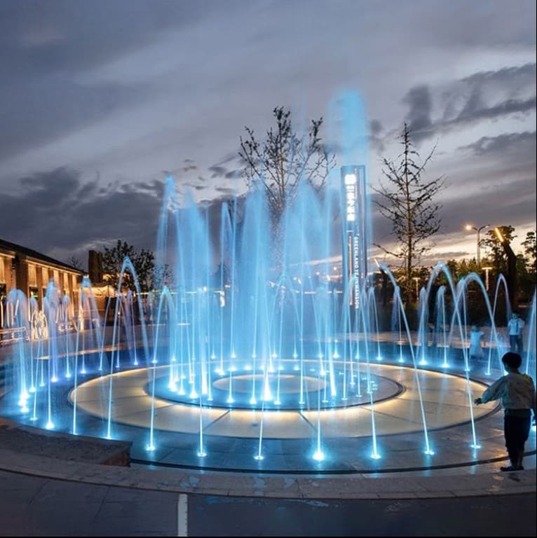 旱喷喷泉-水下彩灯