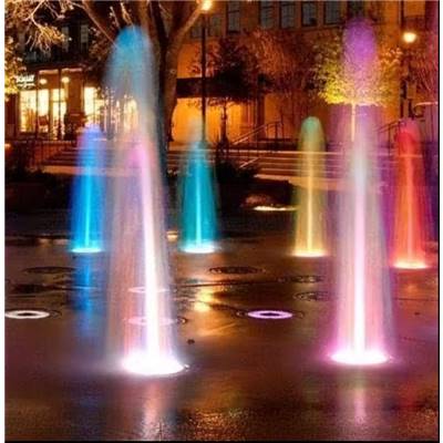 Dry-Fountain-A show of lights and water.