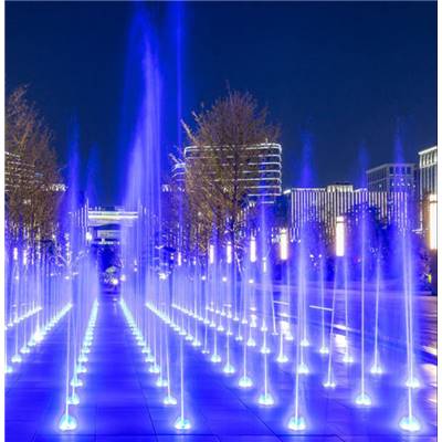 Dry-Fountain-A show of lights and water.